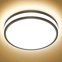 Los mejores  - Onforu 32W LED Lámpara de Techo Salón- IP65 Impermeable CRI 90+ LED Plafón 2800LM para Cocina Dormitorio Habitacion…